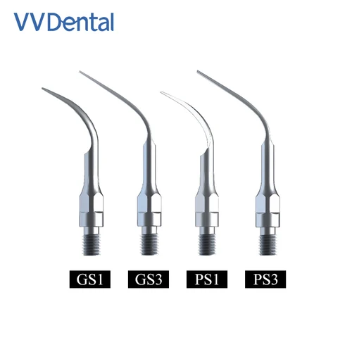 Imagen 1 del producto VVDental puntas escarificadoras ultrasónicas dentales, pieza de mano compatible con SIRONA Scaler GS1/GS2/GS3/GS4/PS1/PS3/ES1/SBS1