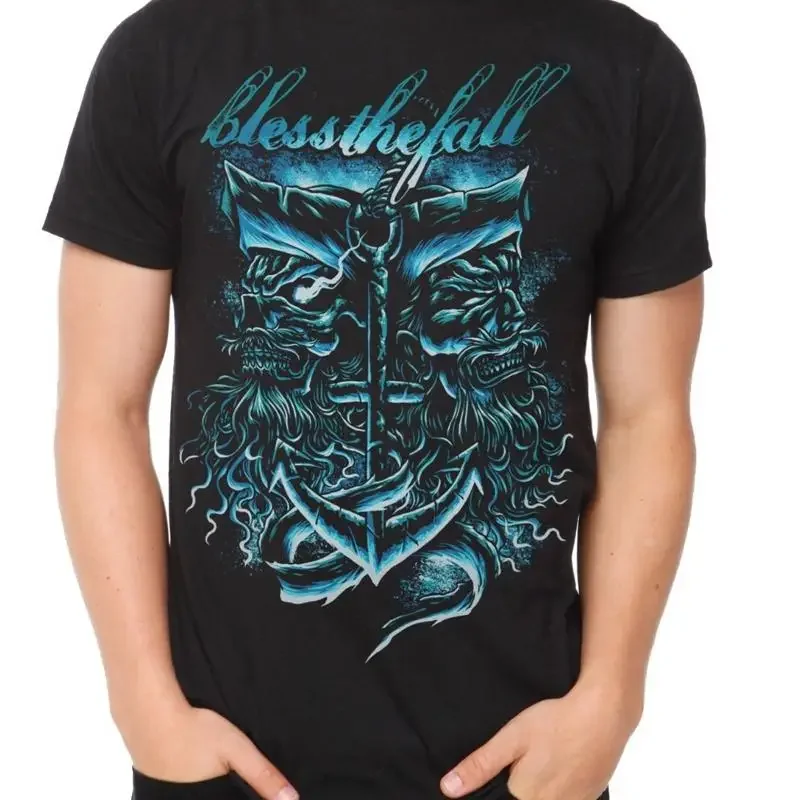 NEW BlessTheFall Black Cotton All size S 5XL For Fans T shirt HD173