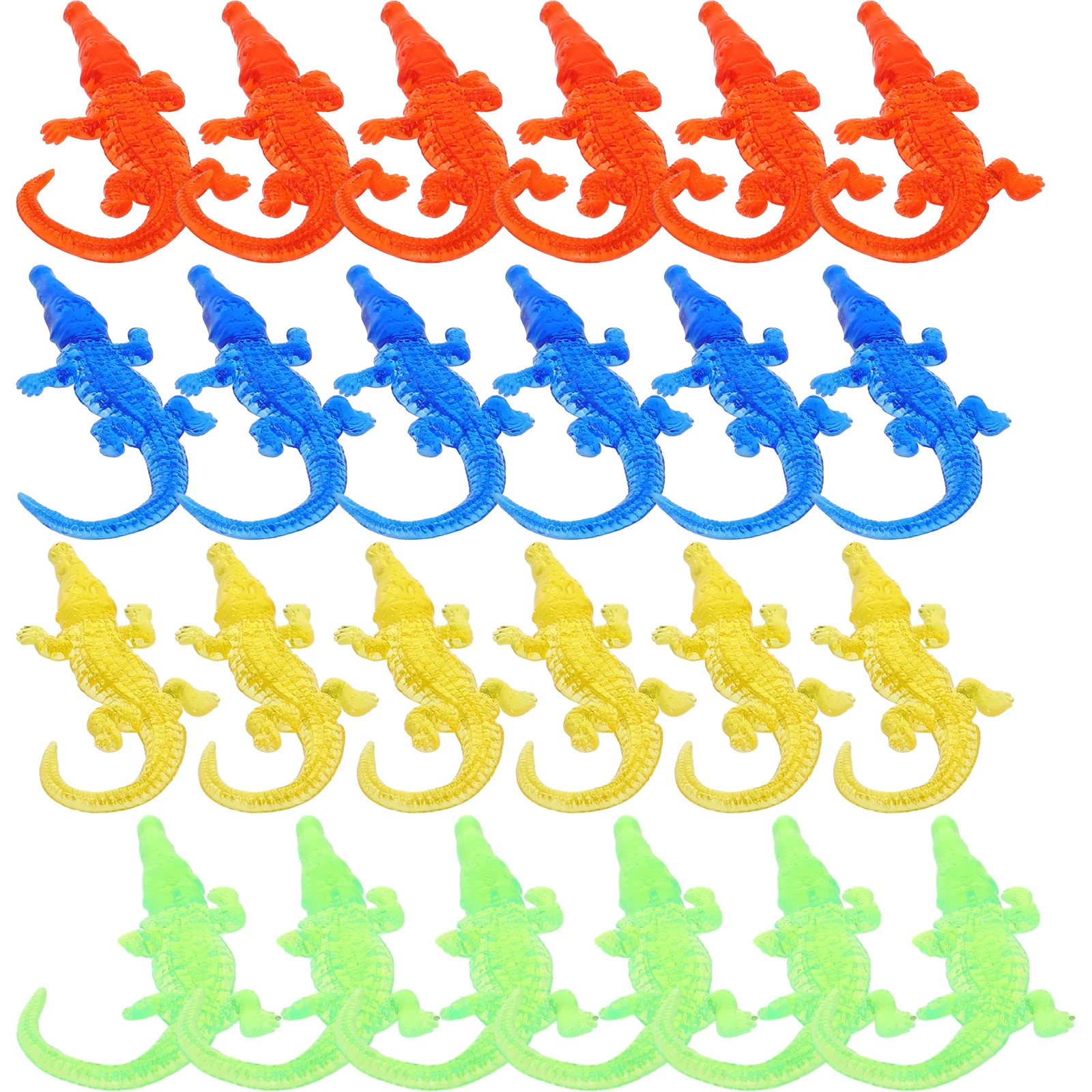 24 Pcs Vent Soft Rubber Toy Mini Toys Wear-resistant Sticky Elasticity Stretchy