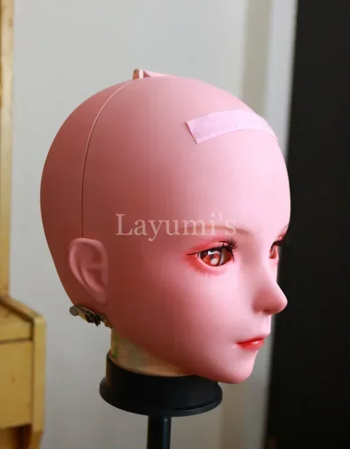 (JW 26) Carton Anime CG Kigurumi Mask Cosplay Full Head Mask Kigurumi Diffuse Exhibition Crossdresser Halloween Cospaly Mask