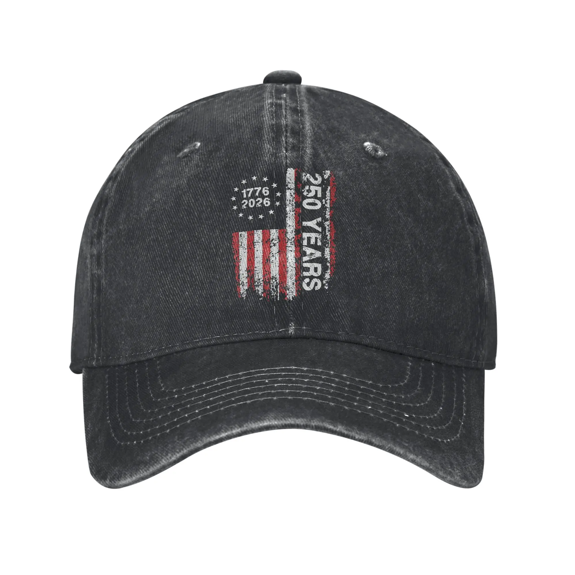 250 Years America 250th Independen Day Baseball Caps Vintage Distressed Denim Washed Sun Cap Unisex Outdoor Running Golf Hat Cap