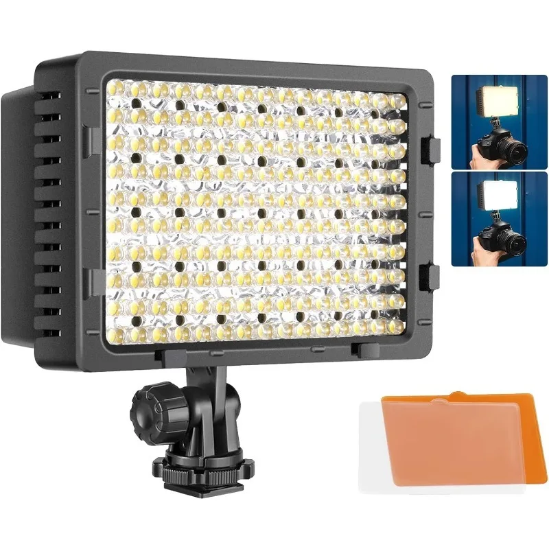 

NEEWER® 160 LED CN-160 Dimmable Ultra High Power Panel Digital Camera / Camcorder Video Light, LED Light compatible with Canon