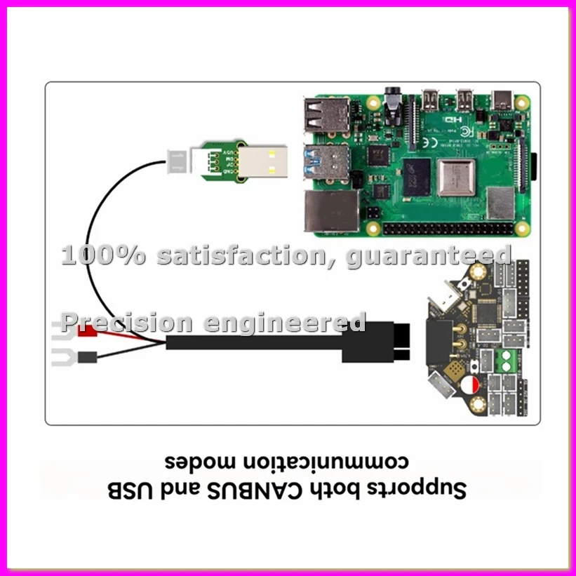 H36 Combo High Temperature Resistance Klipper Tool Board Compatible 36mm Motor Onboard TMC2209 H36 Tool Board B-ABVP