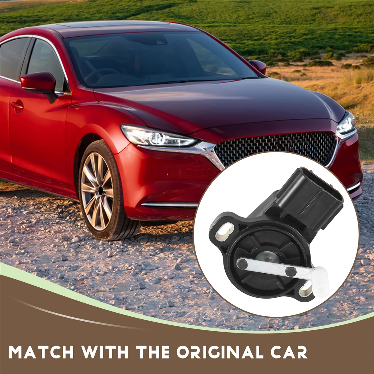 นวัตกรรมเซ็นเซอร์ควบคุมเท้าเร่งสําหรับมาสด้า 6 GY เซ็นเซอร์ Gaspedal