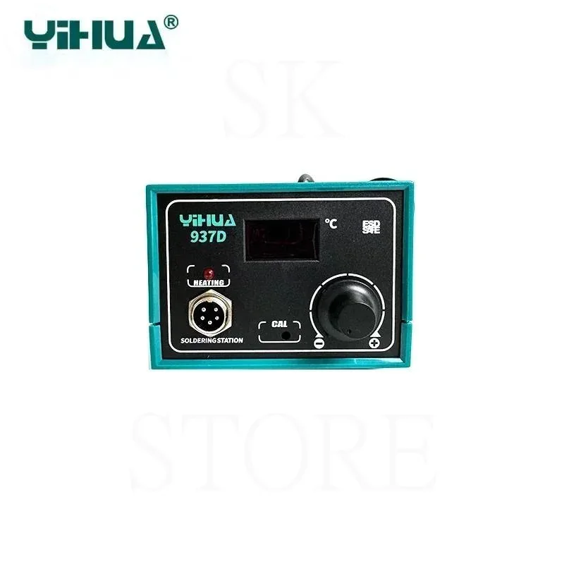 

YIHUA 220 В/110 В Цифровая паяльная станция с контролем температуры ESD/паяльная станция YIHUA 937D с вилкой европейского стандарта