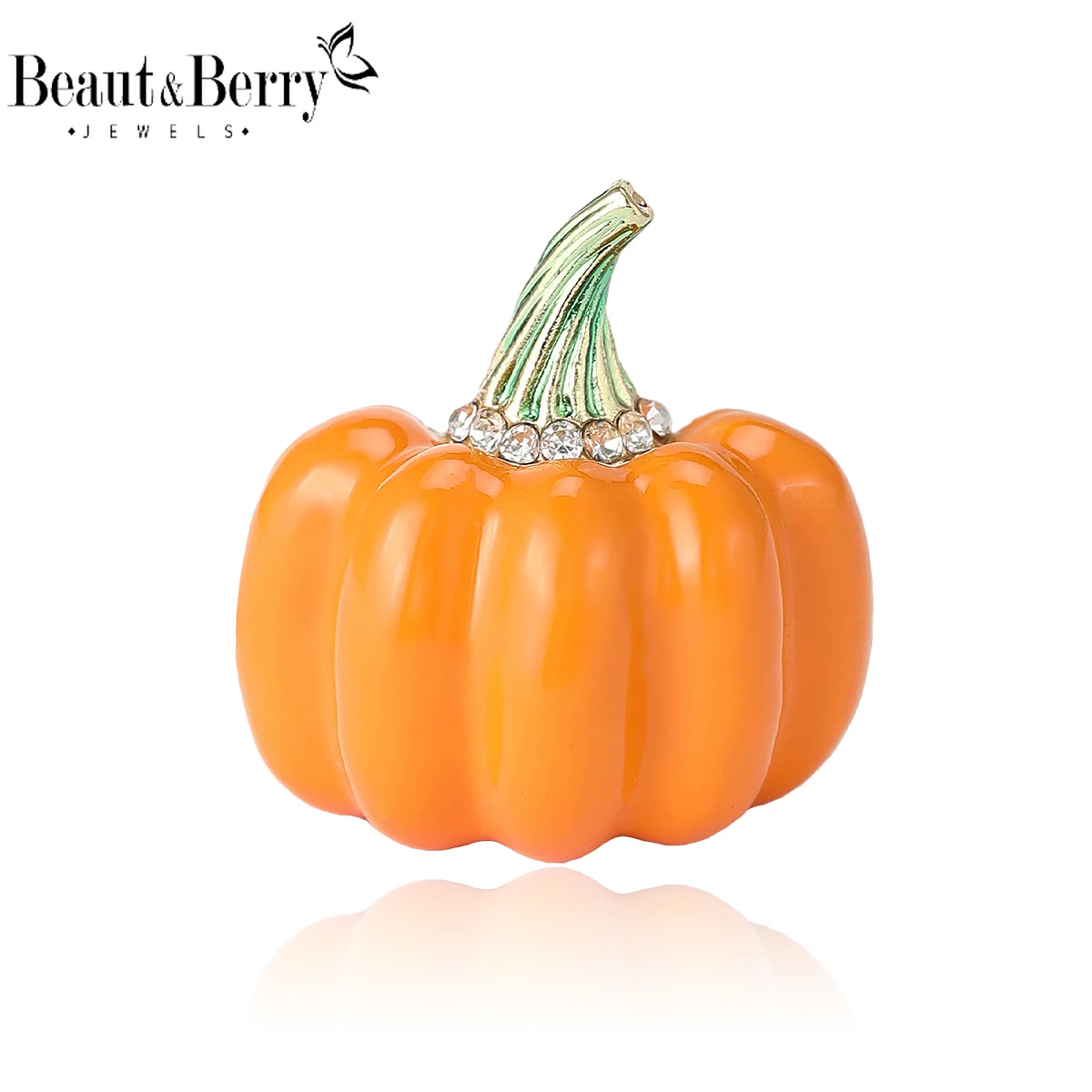 

Beaut&Berry Halloween Pumpkin Carriage Brooches for Women Pumpkin Pins Friends Party Gifts Banquet Jewellery Accessories