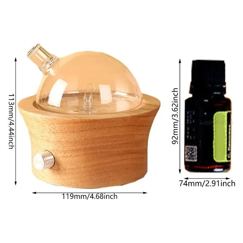 27rb роскошный диффузор ароматов в твердом дереве и стекле Essential Diffuser Идеально подходит для создания ароматических для