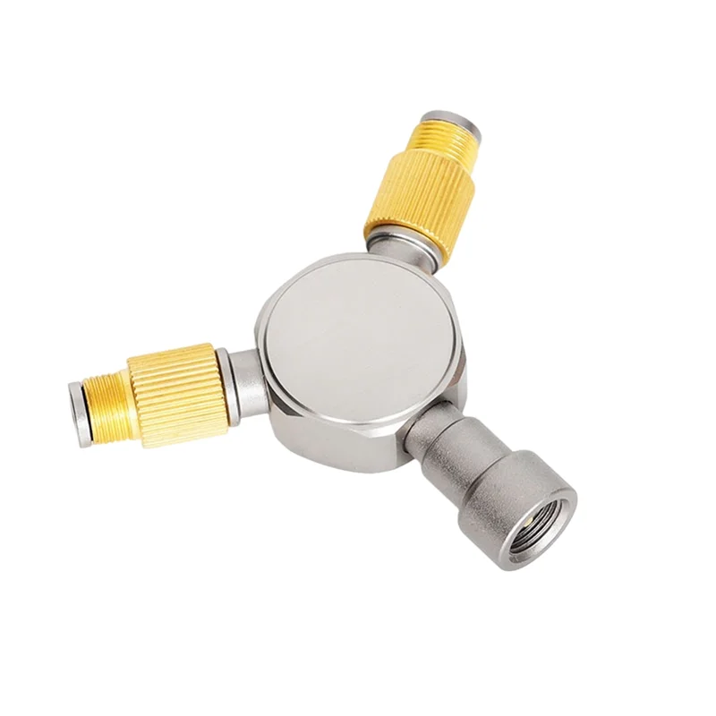 ABHS-Gas Tank Distributor For  Converts 1 Tank To 2 Interfaces For Outdoor Cooking And Lighting Easy Install Easy T