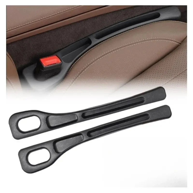 

2Pcs Car Seat Gap Filler Seat Crevice Storage Box Bag Between Seats Console Organizer Decoration Interior Auto Accessories