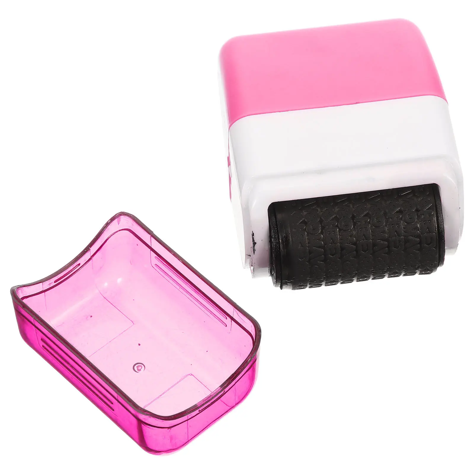 Portable Privacy Stamper Anti-leakage Seal Roller Stamp Security Ink Abs Office Confidentiality Tool For Bills Credit Cards Bank