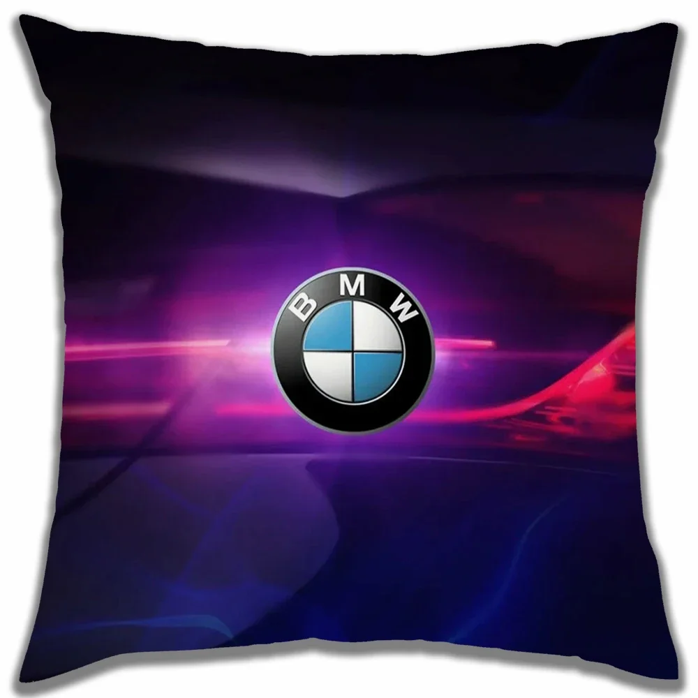 2025 جديد BMW الوسائد الزخرفية ل غطاء وسادة أريكة غرفة ديكور صالة الكراسي قصيرة أفخم المخدة 45*45 وسادة العناق