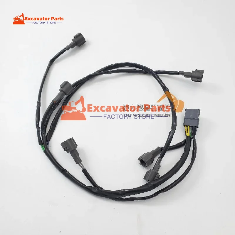 For Kobelco 200 210 250 260 330 350-8 Imported ignition wire fuel nozzle wiring harness Excavator Parts