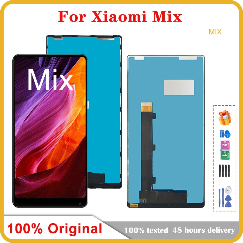 

6.4" Mi Mix LCD Original For Xiaomi Mi Mix Display Touch Screen With Frame Digitizer Assembly For Xiaomi Mi MIX LCD Replacement