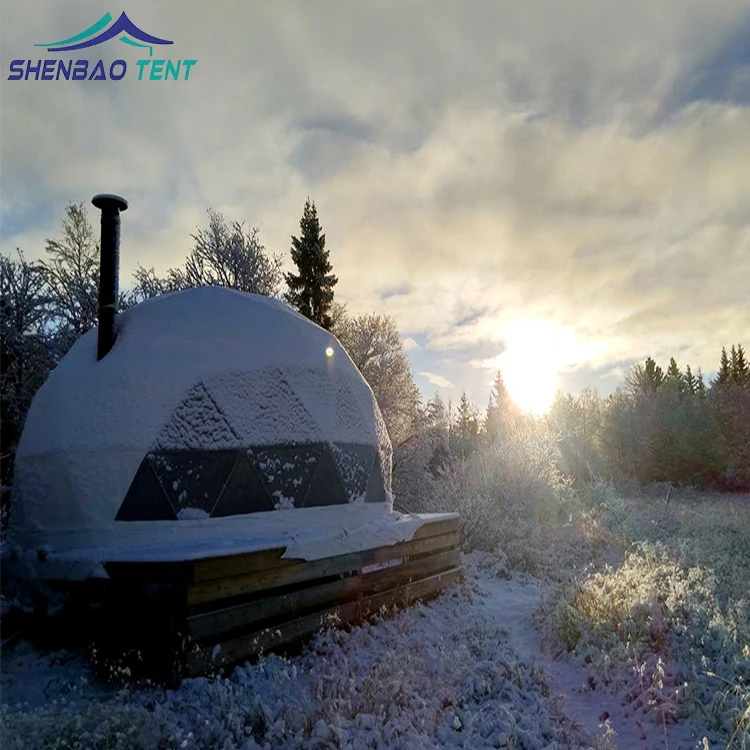 Custom Size Big Sphere Luxury Camping Geodesic Dome Tent Transparent Large Party Event Yurt for Sale