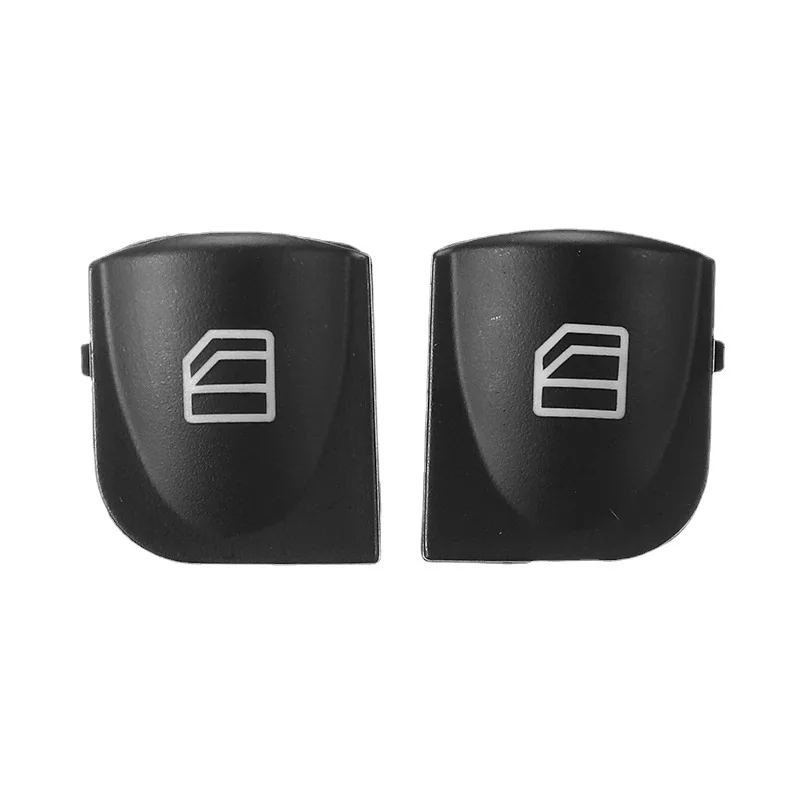 2X Window Switch Cover For Mercedes W203 C-CLASS Power Window button Switch Console Cover Caps C320 C230 C240 C280 C350 W203