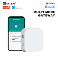 GIRIER Tuya ZigBee Gateway Hub Wireless Multi-mode ZigBee and Bluetooth Gateway Bridge for Smart Home Automation Supports Alexa