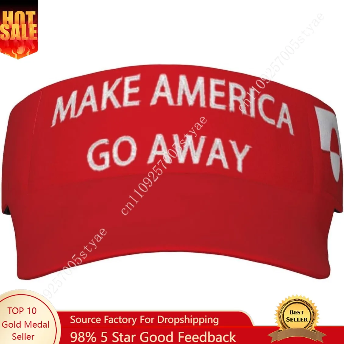 

Make America Go Away Hats Greenland Flag Sun Visor Caps Womens Mans Nu Det NU UK Embroidey Empty Top Hat Greenland Baseball Cap