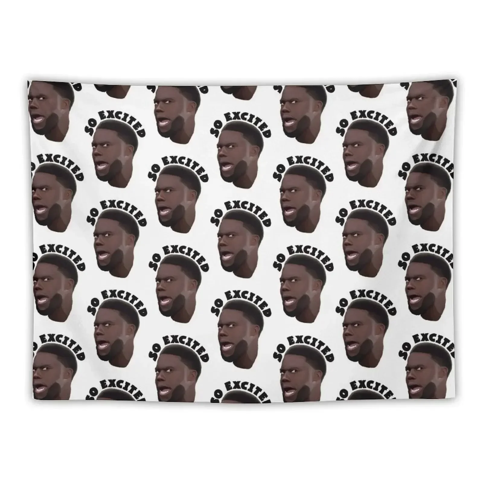 Kevin Hart So Excited Tapestry Home Decor Aesthetic Room Decore Aesthetic Tapestry