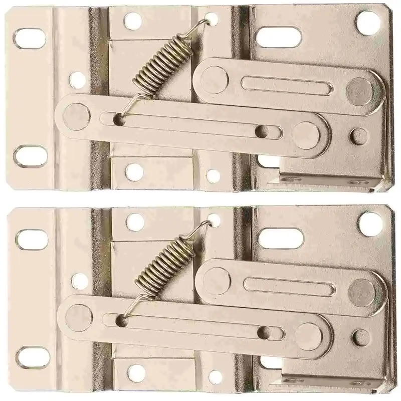 2 Pcs Flip down Hinge Repair Kit for Cabinet Lift and up Hinges Tip Out Tray Scissor Locking Kitchen