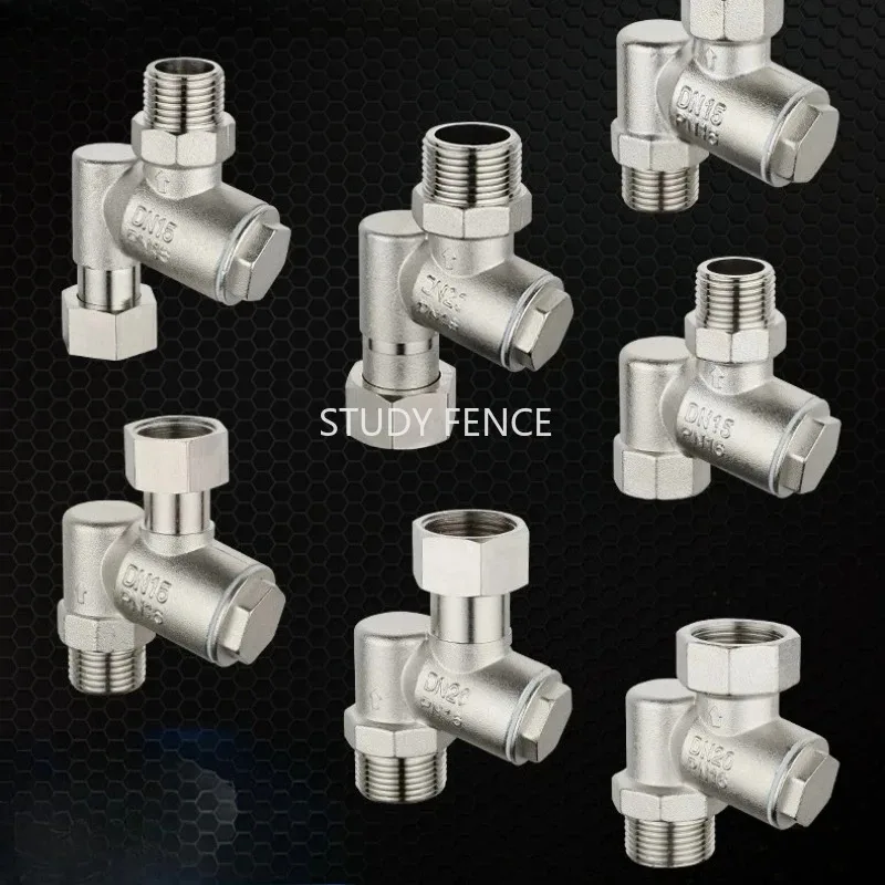 4/6 Points Full Copper Filter Washing Machine/toilet Pipe Filter Z-shaped Filter Pipeline Flexible Joint Hardware Accessories