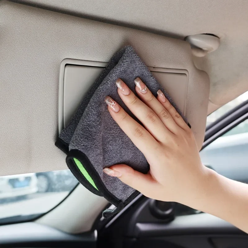 Microfiber Car Wash Towel Super Absorbency Car Cleaning Cloth Premium One-Time Drying Microfiber Auto Towel Water Absorptio