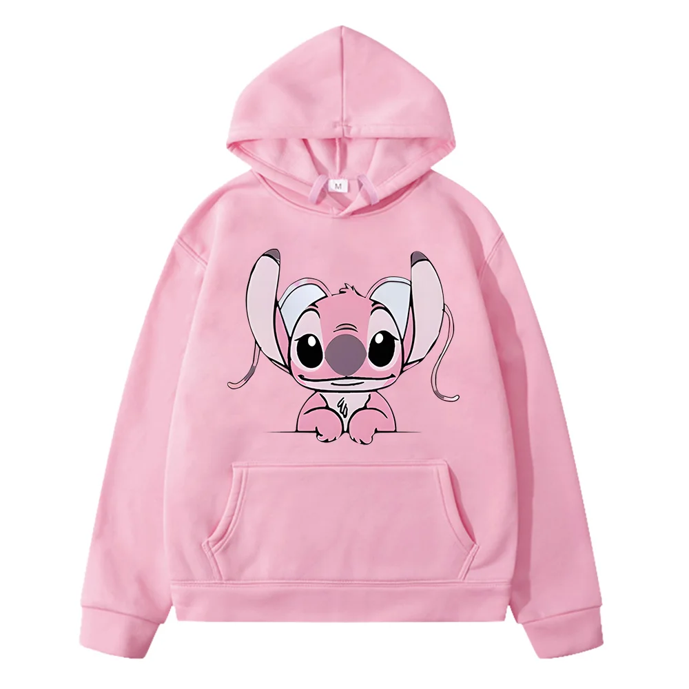 Lilo Stitch Cartoon Hoodies Kids Anime Print Sweatshirt for Boys/Girls Children Autumn Long Sleeve Cartoon Tops Clothing Y2k