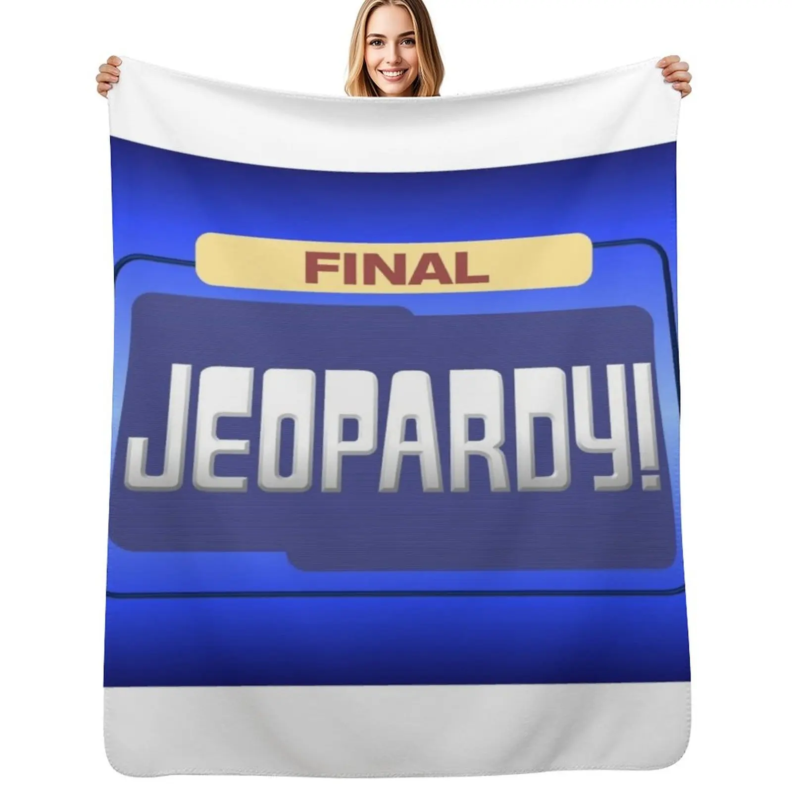 

Final Jeopardy Throw Blanket Moving Baby Nap Decoratives Blankets