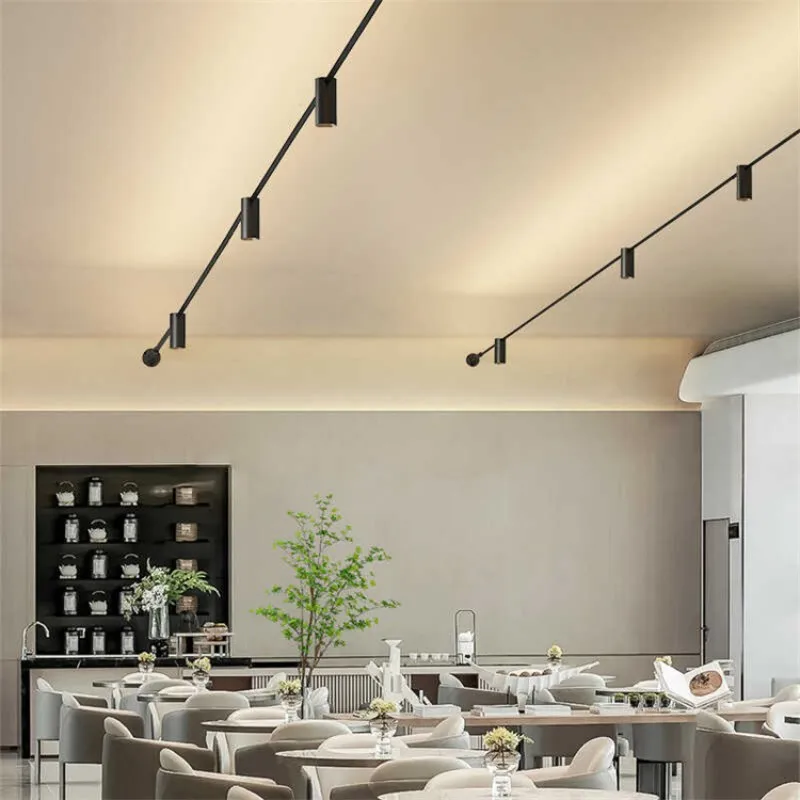 

5m/8m/9m Skyline Linear Light COB LED Wall Lamp Living Room Art Exhibition Background Decor Bedroom Minimalist LED Strips Sconce