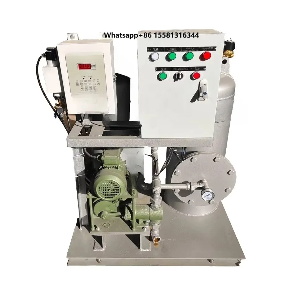 Sinooutput 0.25m3/h Marine Oil Water Separator MED & CCS Certified 15ppm Alarm 220V/380V 1-Year Warranty 100L/Hour Good Price