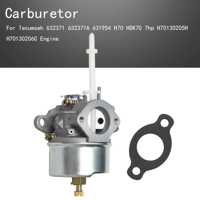 

Carburetor For Tecumseh 632371 632371A 631954 H70 HSK70 7hp H70130205H H70130206C Engine