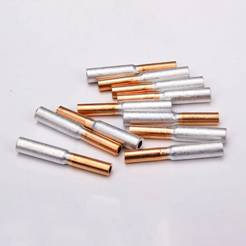 Copper Aluminum Wiring Tube 10/16/25/300square Copper Aluminum Joint Transition Connector Wire Docking Copper Aluminum Nose