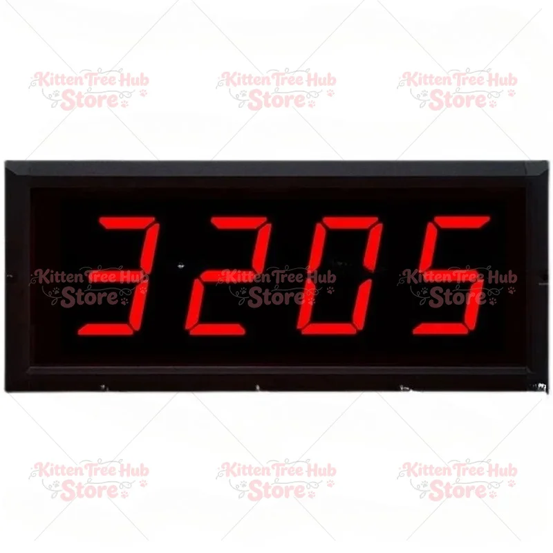 Quantity Counting LED Digital Display Indoor Monochrome Customized