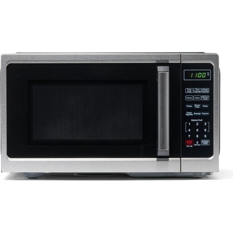 

Countertop Microwave 900 Watts, 0.9 Cu. Ft. - Microwave Oven With LED Lighting and Child Lock