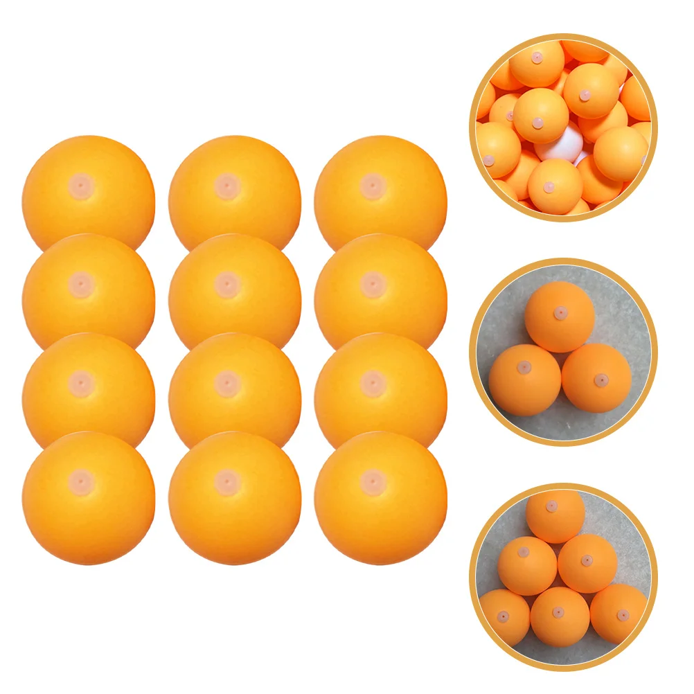 

100pcs Pingpong Training Perforated Design For Resistance Control Practice Machine Table Tennis Balls Bulk Plastic Practice