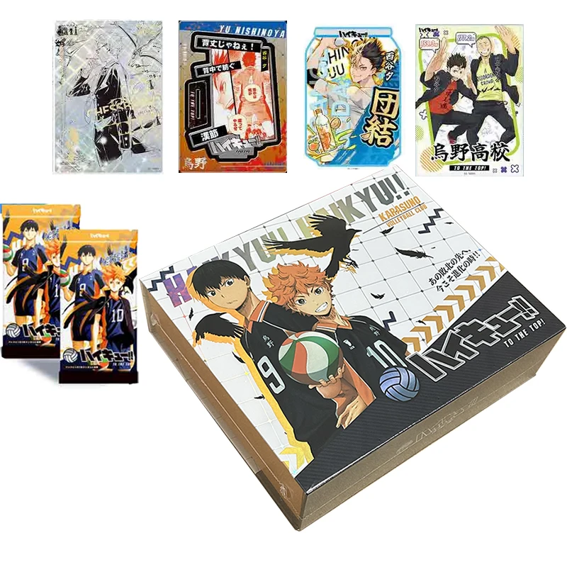 

Haikyuu Card Anime Figure Oikawa Tooru Iwaizumi Hajime Bokuto Koutarou Akaashi Keiji Colored Paper Collection Cards Kids Toys