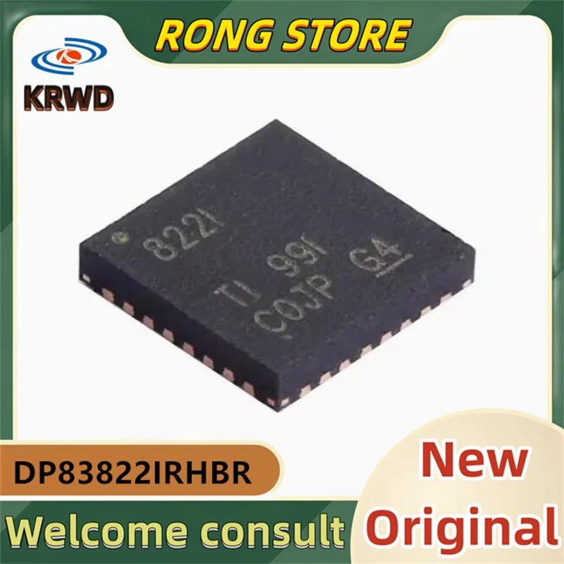 10pcs 822I New and Original DP83822IRHBR DP83822  VQFN-32