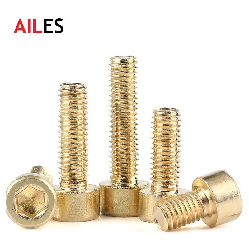 

Pure Copper Allen Hexagon Hex Socket Cap Head Screw Bolt