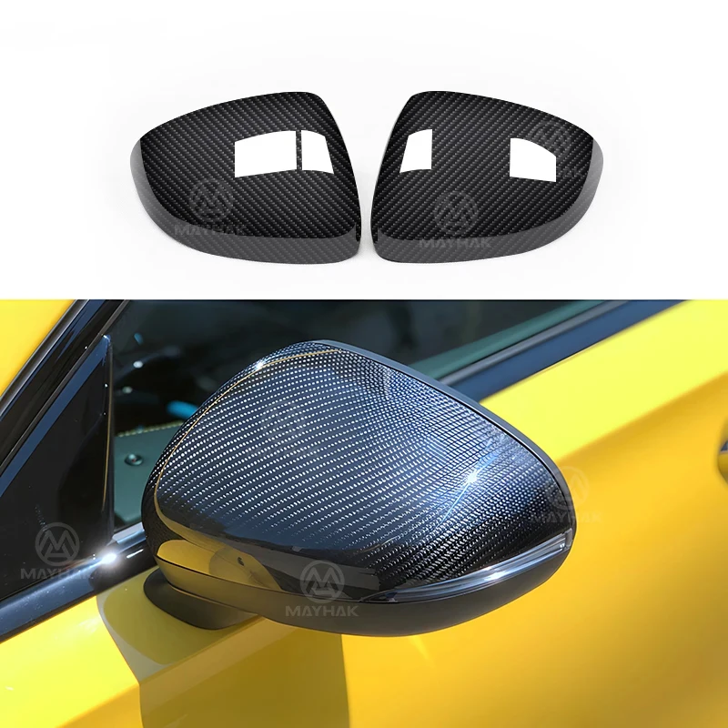 

W177 Dry Carbon Fiber Modified Mirror Caps Black Side Rearview Mirrors Cover for A-Class W177 Car Accessories