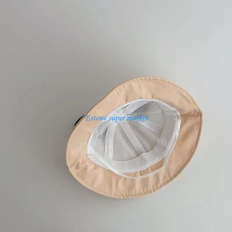 

090B Baby Cap Summer Baby Mesh Cap Newborn Fisherman Hat Breathable Baby Cap Hat Gift