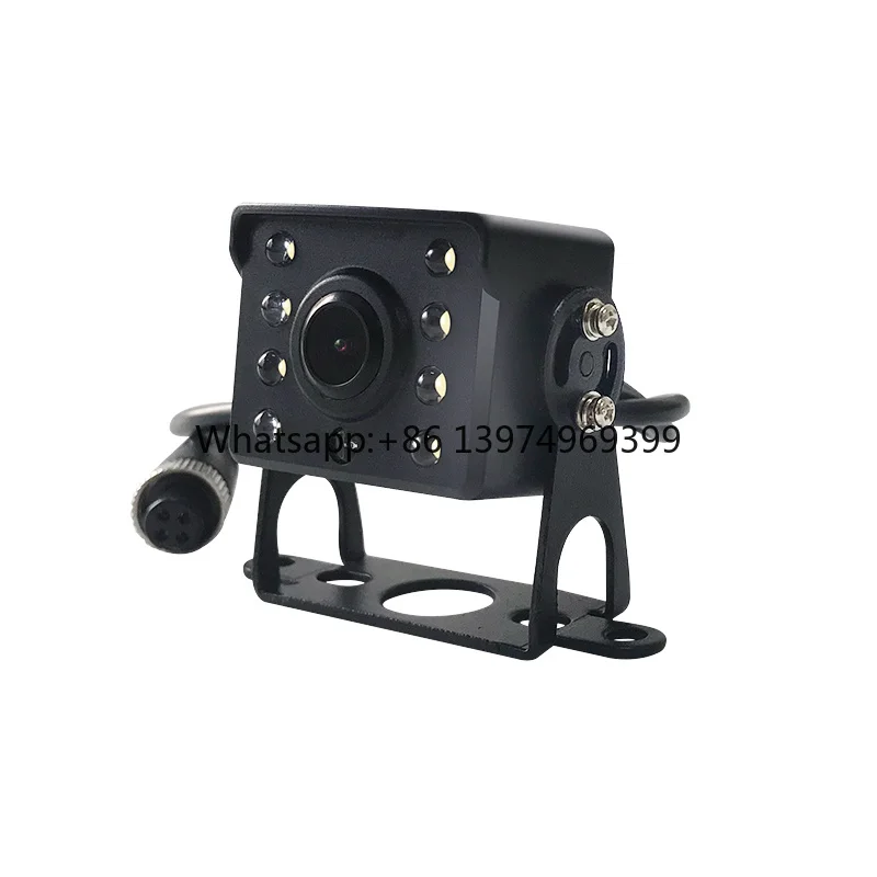 AHD 1080P Metal Black Rear View Camera with Infrared LED Waterproof Parking Line Function for Cars