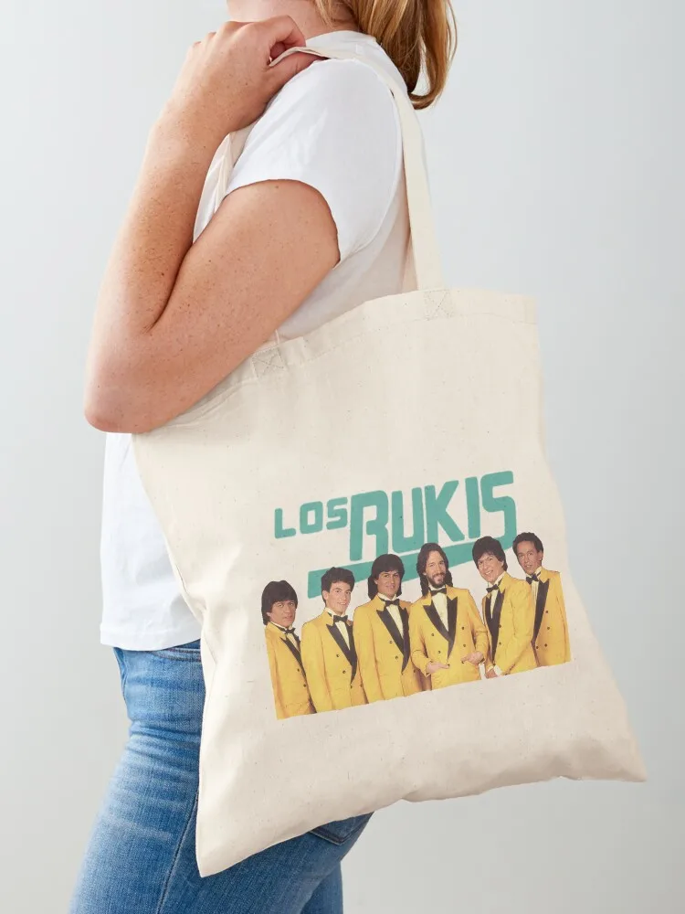 

Los Bukis Tote Bag Women's shopper tote bag women supermarket folding bag Customizable tote