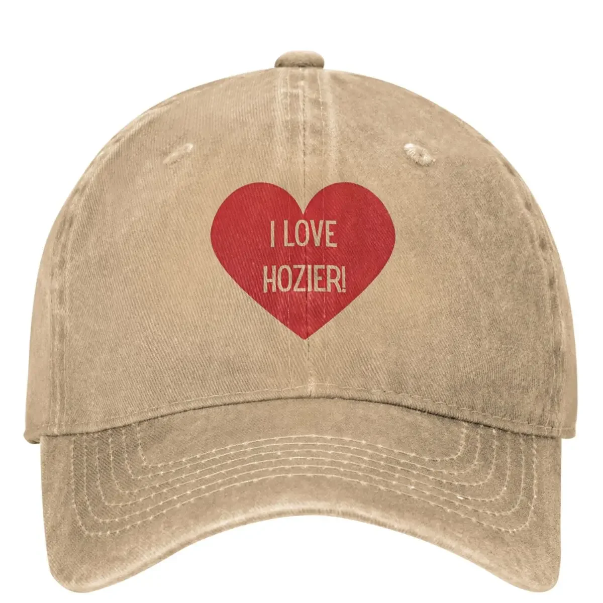 I Love Hozier! Baseball Cap Vintage Couple Women Trucker Dad Hat Sun Visors Kpop Rock Baseball Caps Gift