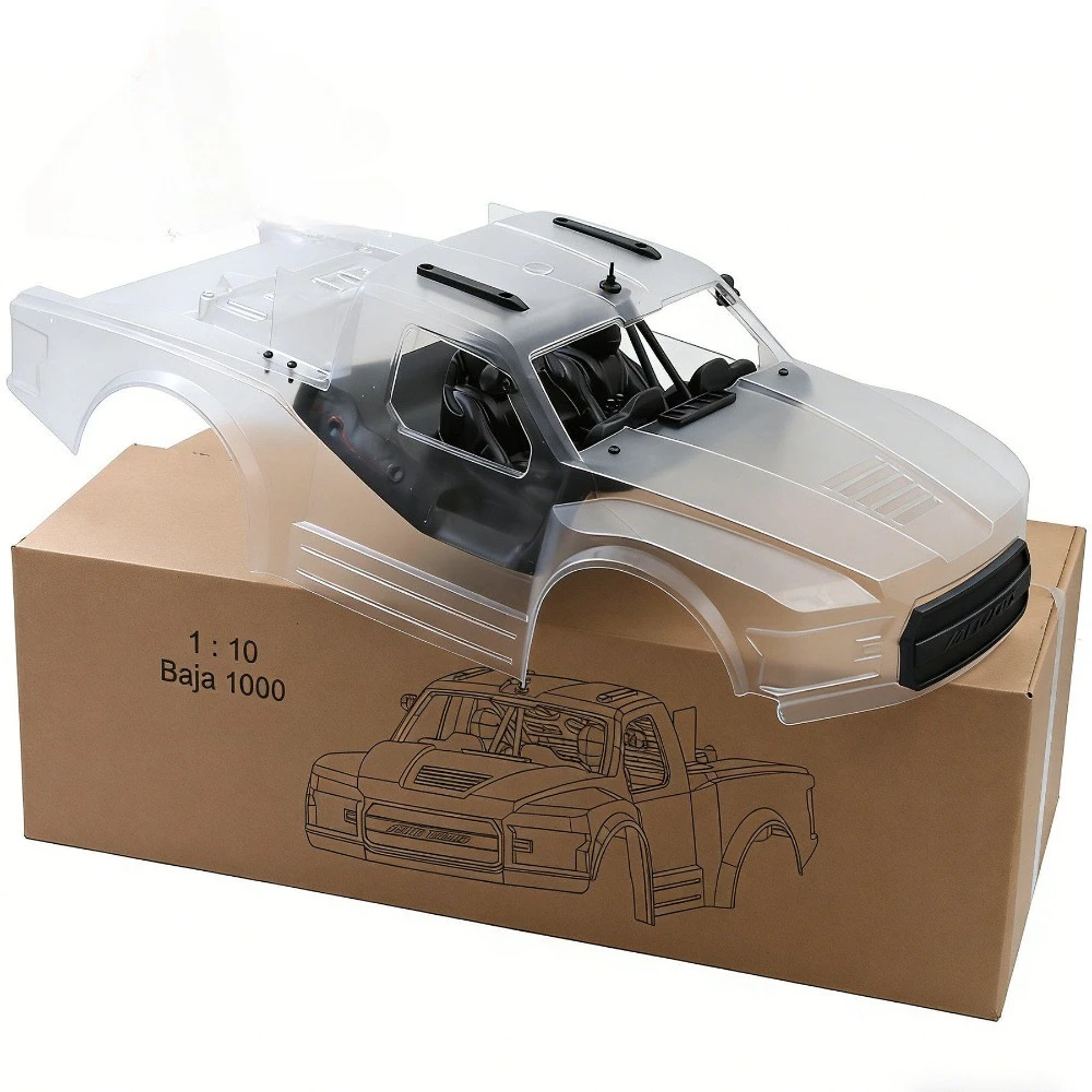 1:10 Simulation  Body Shell for Baja 1000Slash/ARRMA/Remo/UDI/Feishen/Huanqi RC Truck Custom Size RC Short Course Accessories