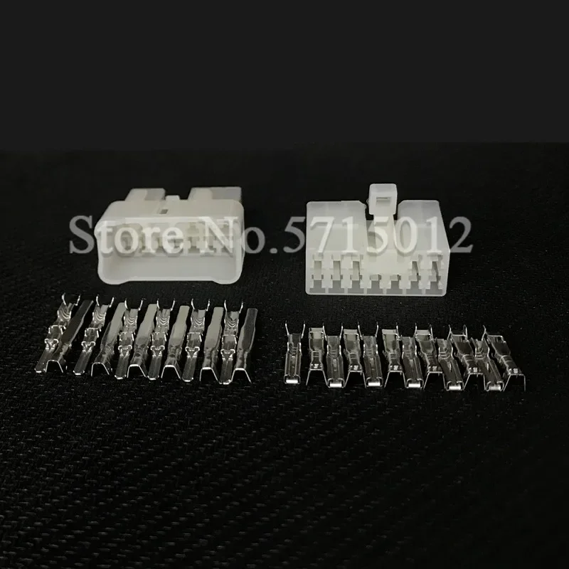 12 Hole 7122-1210 7123-1210 Automotive Connector Electrical Housing Plug With Terminals