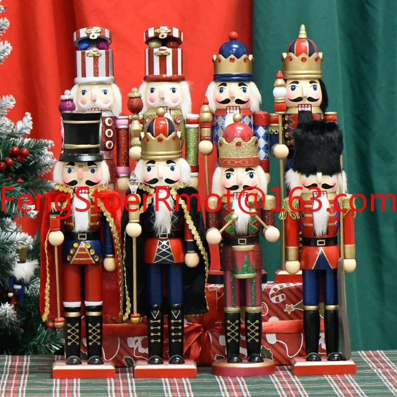 Puppet Soldiers New Nutcracker Puppet Soldiers Christmas Decoration European Creative Home Crafts Ornament