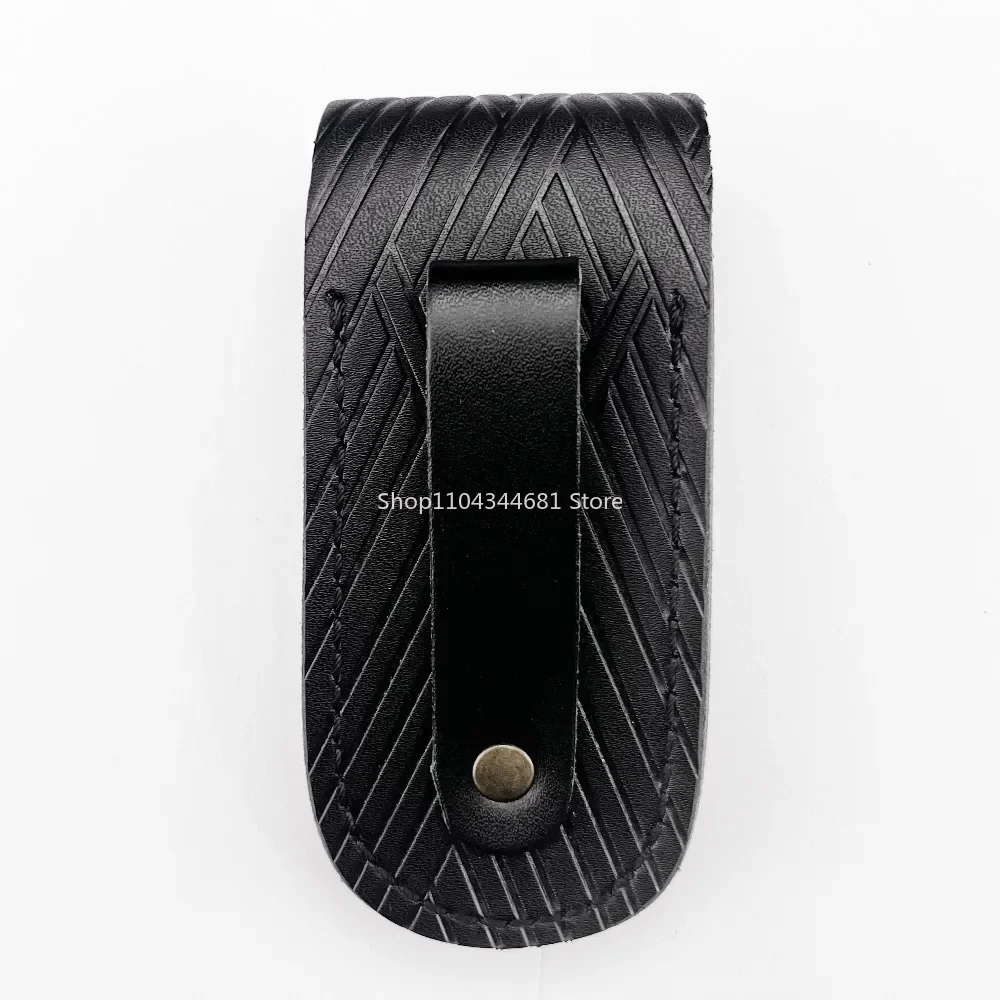 1 Piece High-quality Leather Sheath, Folding Knife Sheath, Outdoor Portable Storage Bag, Leather Sheath
