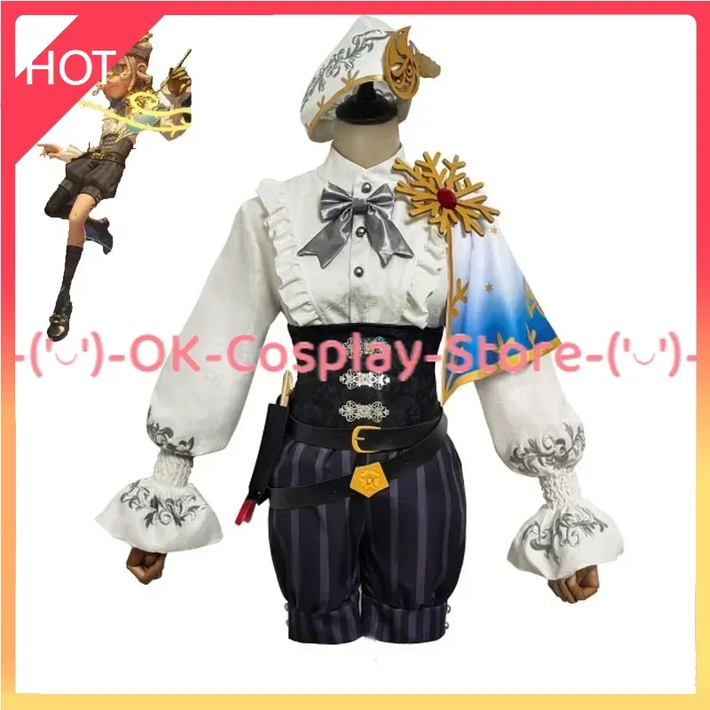 Game Identity V Cosplay Costumes Survivor Edgar Valden Painter Cosplay Costume Golden Ratio Skin Uniforms Clothes Suits Sets