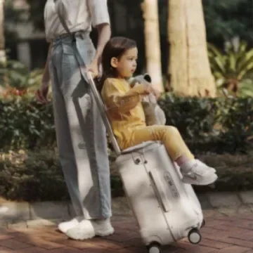 Duoyun Pro Enhanced Suitcase Parent-child Suitcase Baby Walking Artifact Children's Trolley Case