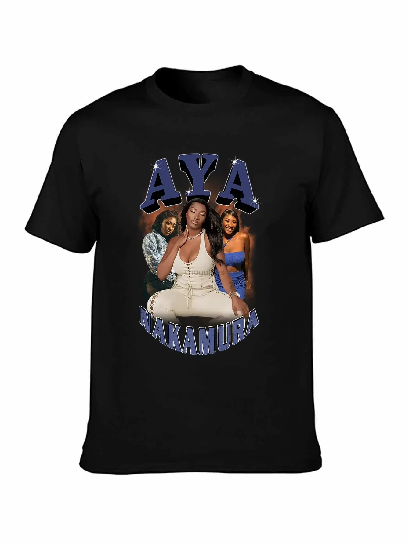 Aya Nakamura Vintage Short Long Sleeve T Shirt French-Malian Pop Music Artist Greek Greece Malia BLM Black Designer Famous
