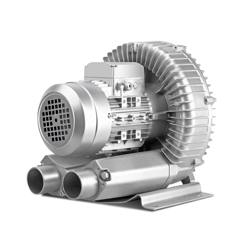 1500W 220V air Blower Single Phase High Quality High Pressure Ring Blower Vacuum Vortex Blower for Fish Pond